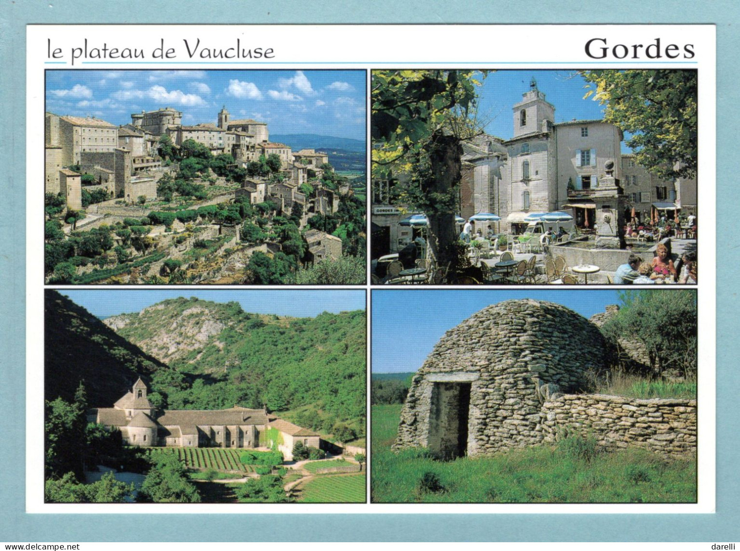 CP 84 - Plateau Du Vaucluse - Gordes - Village Des Bories - Gordes