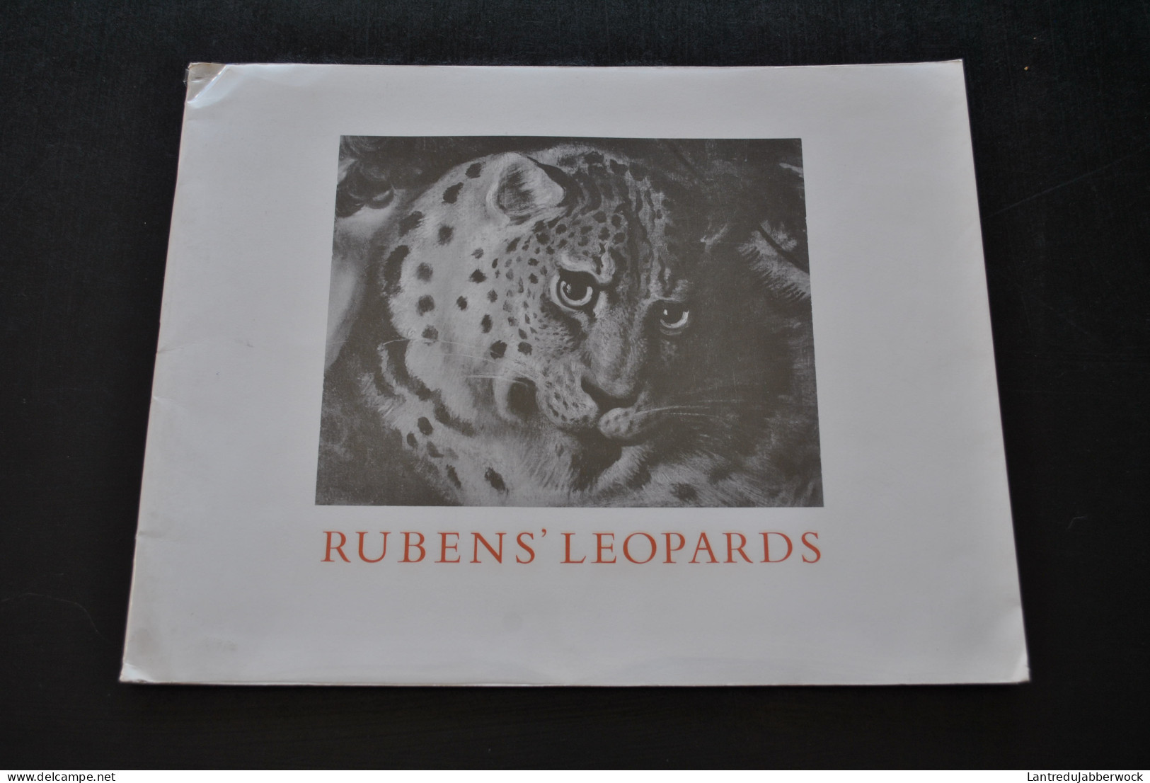 JULIUS S. HELD RUBEN'S LEOPARDS ORIGINALE DE MIA MANO ENVOI DEDICACE 1970 Pierre Paul Ecole Baroque Flamande XVIIè RARE - Schöne Künste