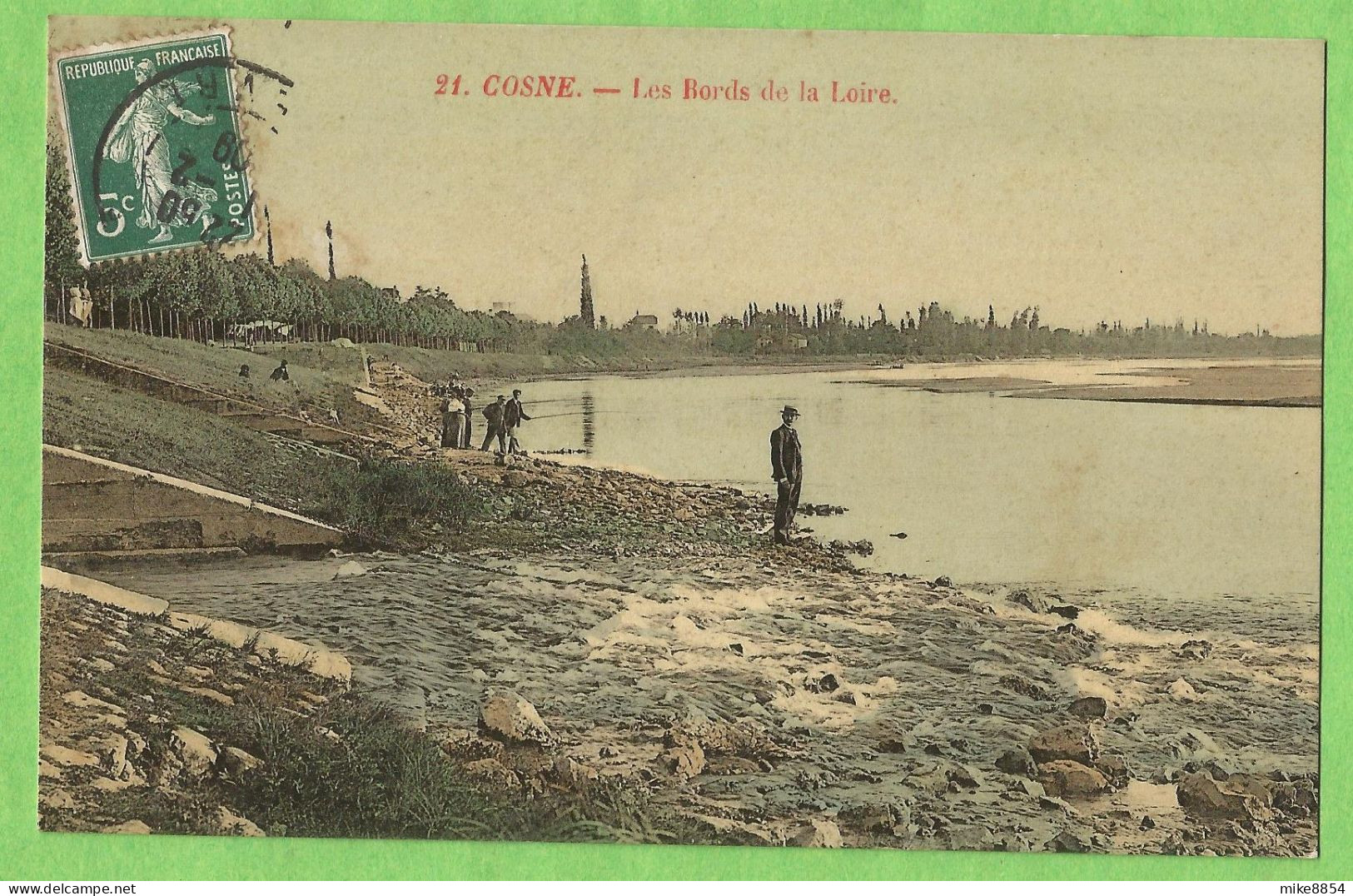 A150  CPA  COSNE (Nièvre)  Les Bords De La Loire  +++++++ - Cosne Cours Sur Loire