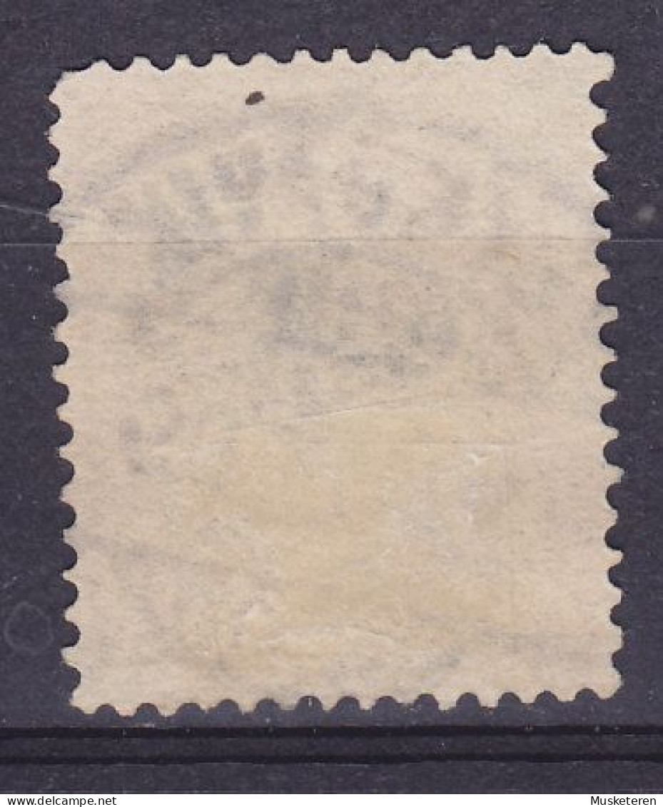 Iceland 1882 Mi. 12 , 3 Aur Ziffer Mit Krone Im Oval Deluxe Brotype REYKJAVIK Perf. 14 !! Inverted Wmk !! (o) (2 Scans) - Gebruikt