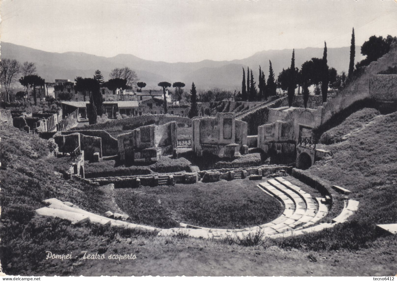 Pompei(napoli) - Teatro Scoperto - Non Viaggiata - Pompei