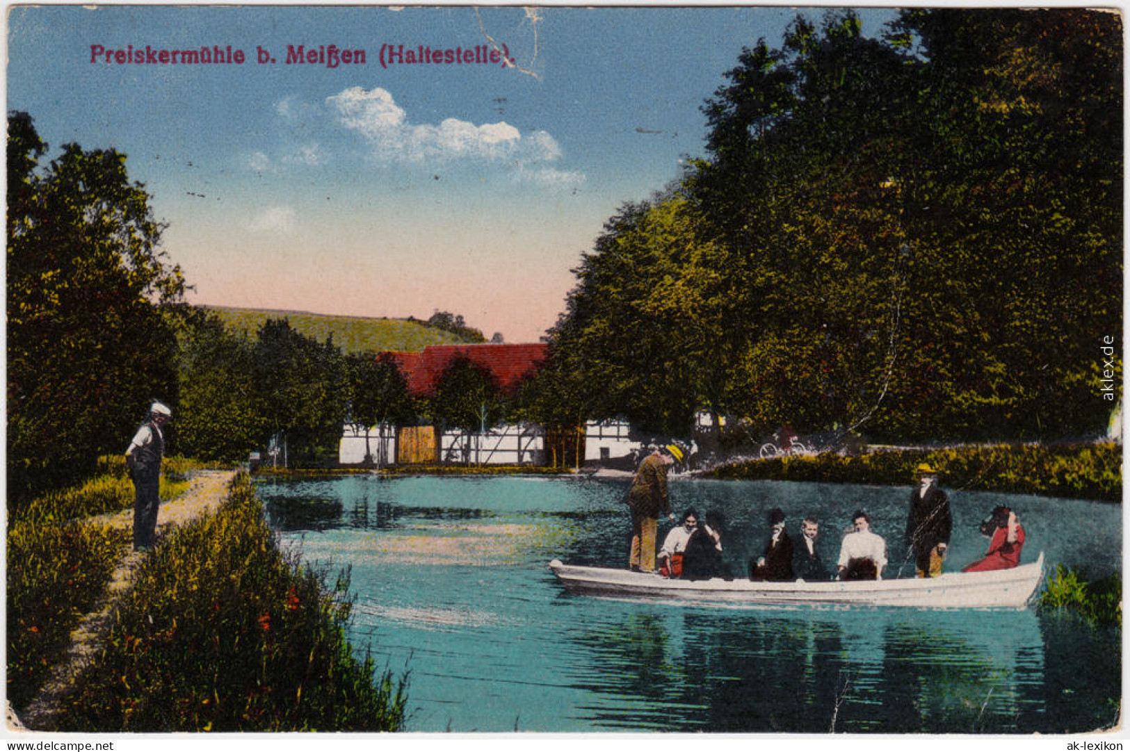 Meißen Partie An Der Preiskermühle 1920  - Meissen