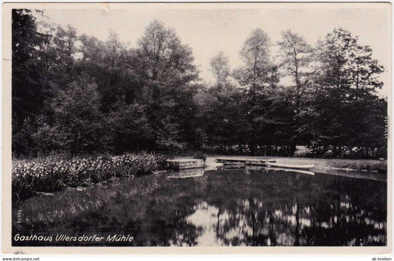 Ullersdorf Radeberg Gasthaus Ullersdorfer Mühle B Dresden Oberloschwitz  1941 - Radeberg