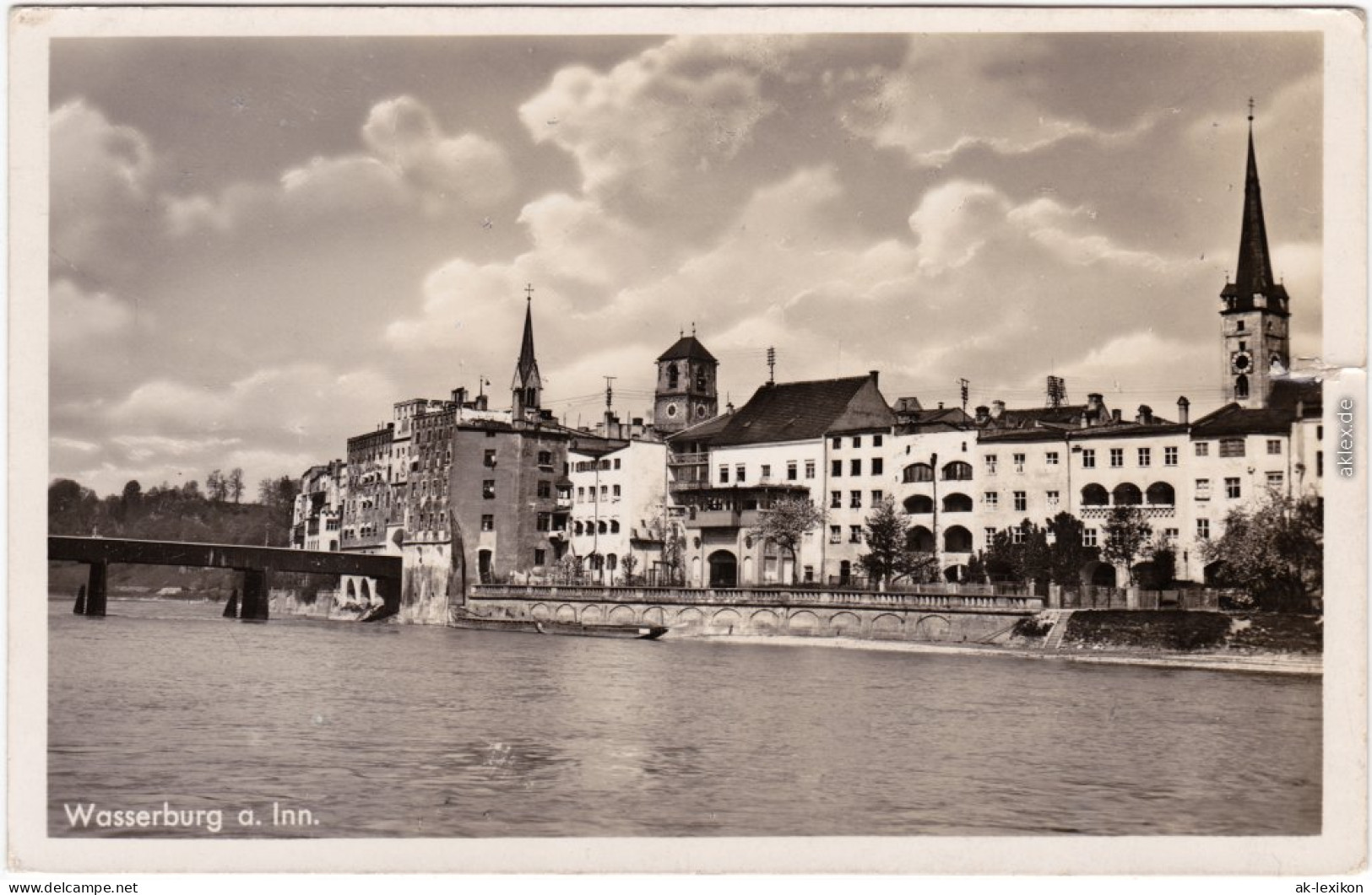 Wasserburg Am Inn Wasserburg A. Inn Panorama-Ansichten 1938  - Wasserburg (Inn)