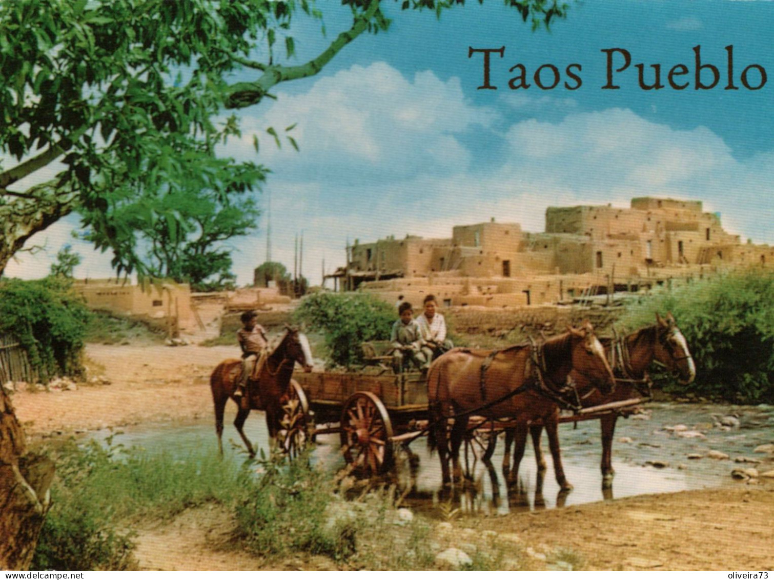 NEW MEXICO - Taos Pueblo - Autres & Non Classés
