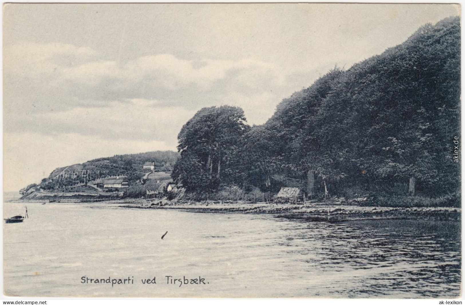 Tirsbaek Strandparti Ved Tirsbaek  Syddanmark : Danmark  1915 - Denmark