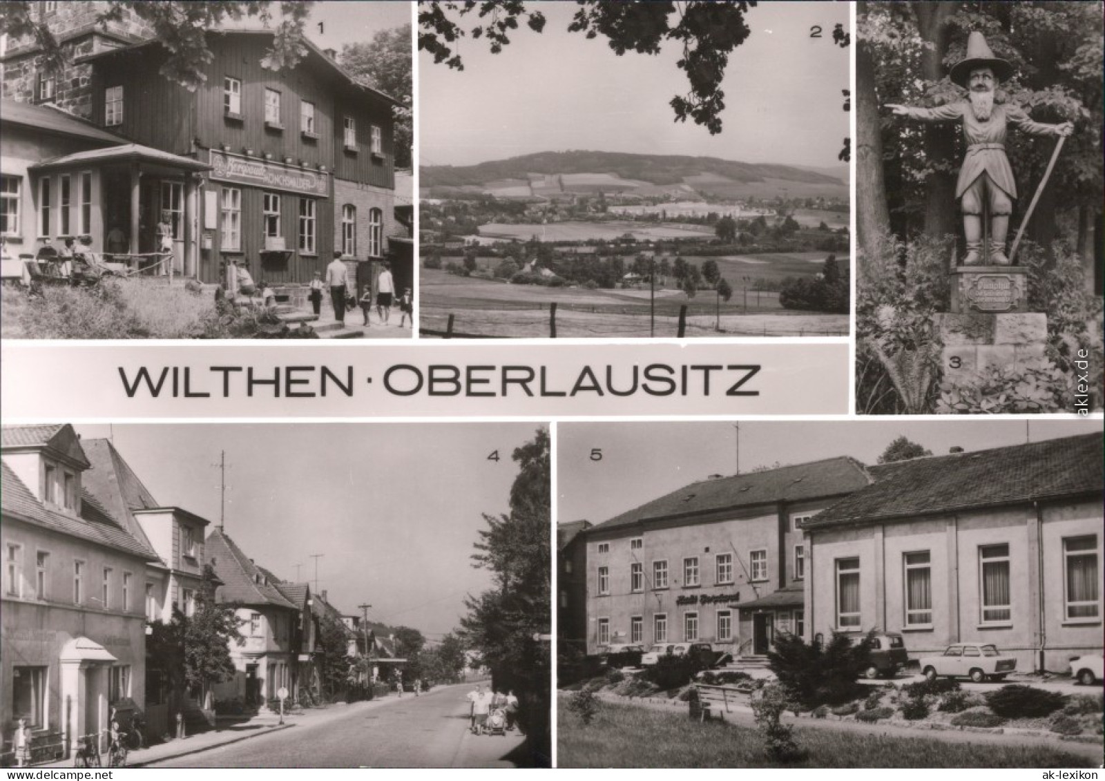 Wilthen   Mönchswalder Bergbaude,   Der Pumphut, Zittauer Straße  1982 - Wilthen