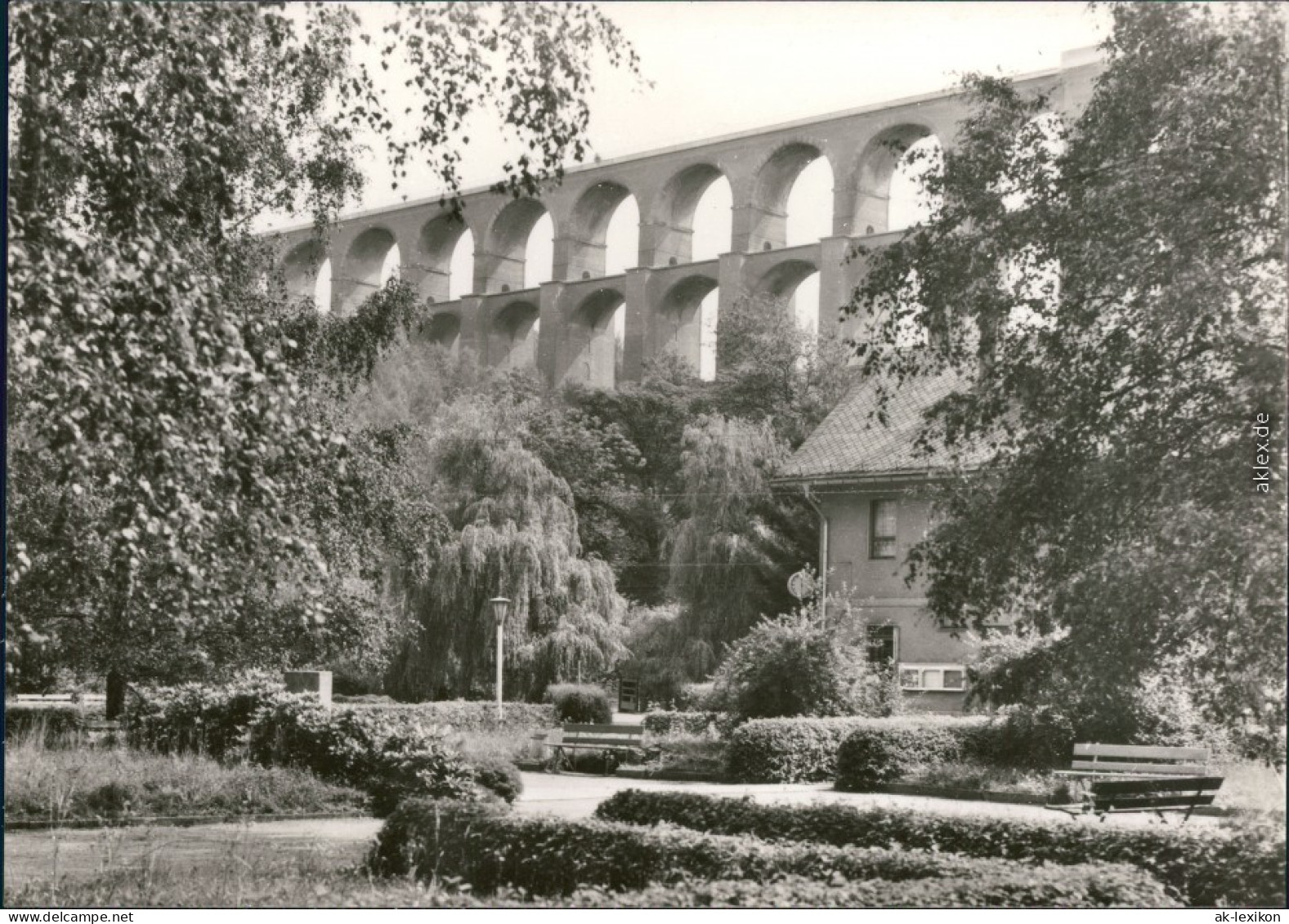 Mylau Göltzschtalbrücke  Ansichtskarte  1979 - Mylau