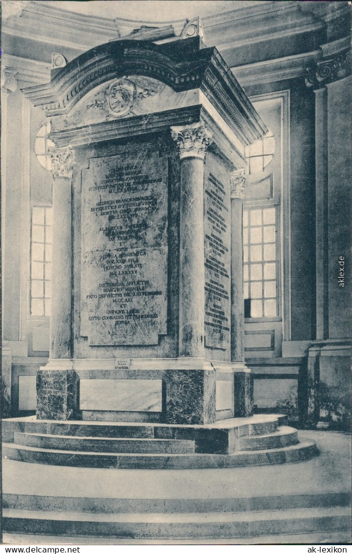 Nossen Kloster Altzella: Denkmal Im Mausoleum Ansichtskarte 1922 - Nossen