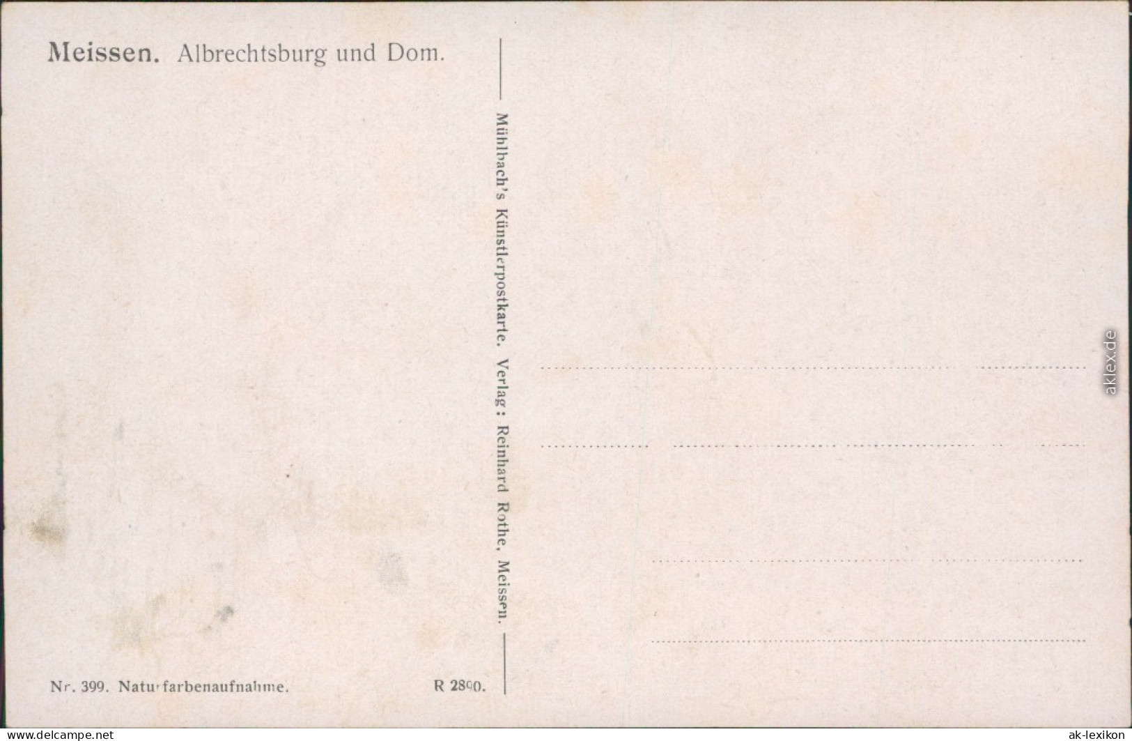 Ansichtskarte Meißen Stadt Und Elbeschlepper - Holzplatz 1918  - Meissen