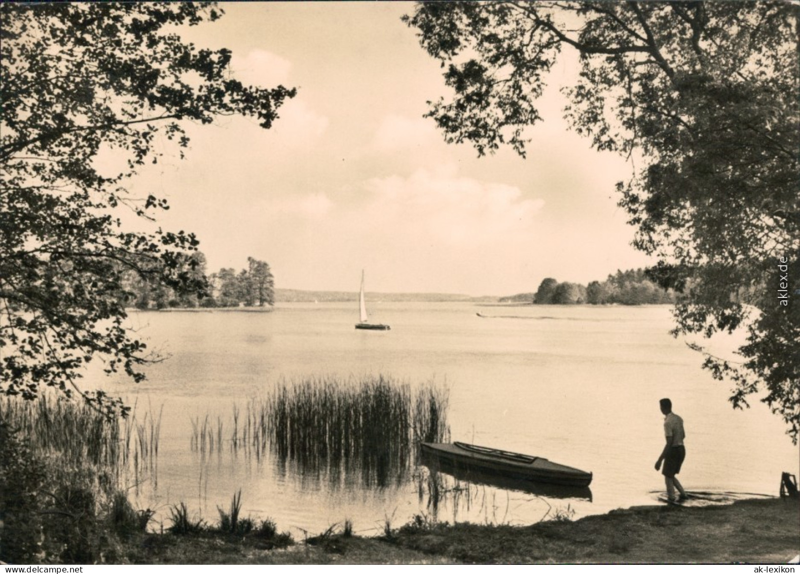 Ansichtskarte Ansichtskarte Pieskow-Bad Saarow Scharmützelsee 1966  - Bad Saarow