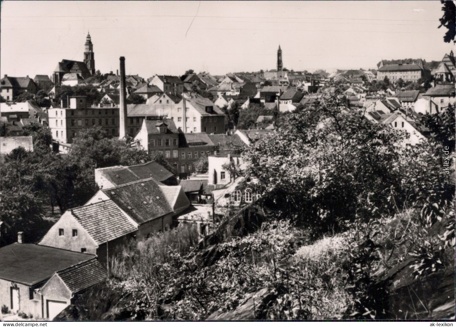 Kamenz Kamjenc Panorama-Ansichten: Blick Vom Eulenberg 1972 - Kamenz