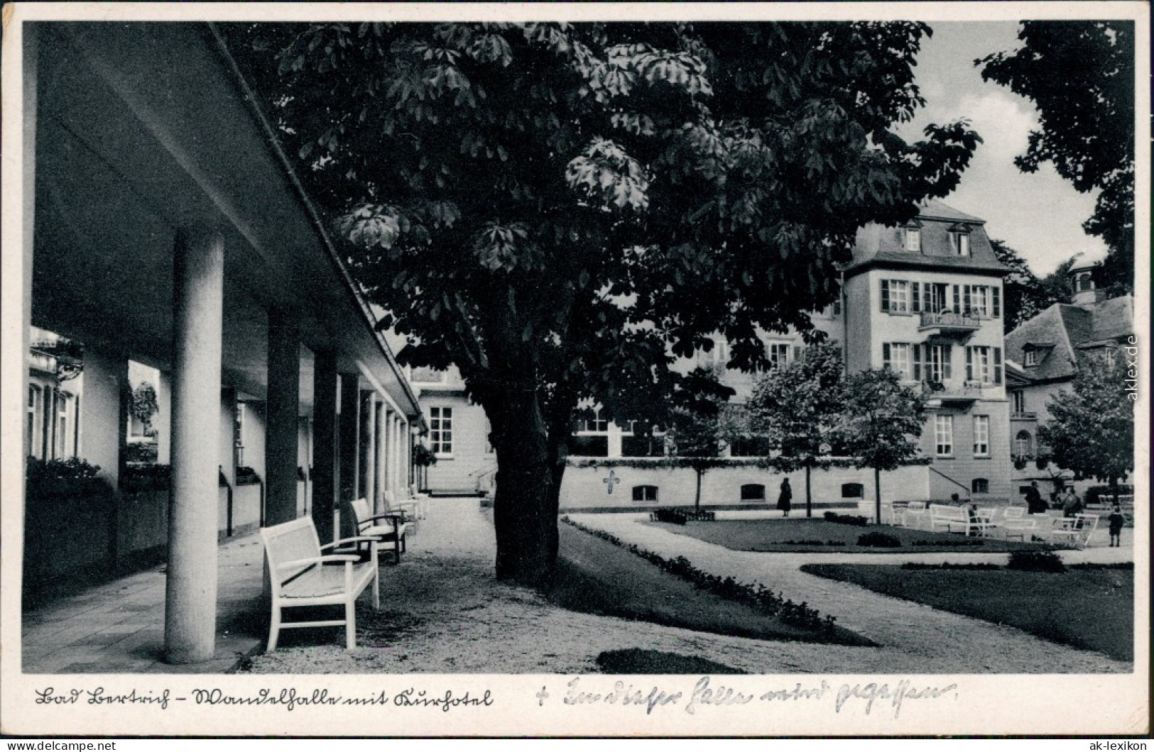 Ansichtskarte Bad Bertrich Wandelhalle Und Kurhaus 1939  - Bad Bertrich