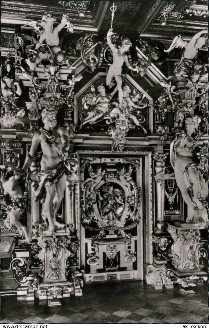 Ansichtskarte Bückeburg Fürstliches Schloss: Goldener Saal 1975 - Bückeburg