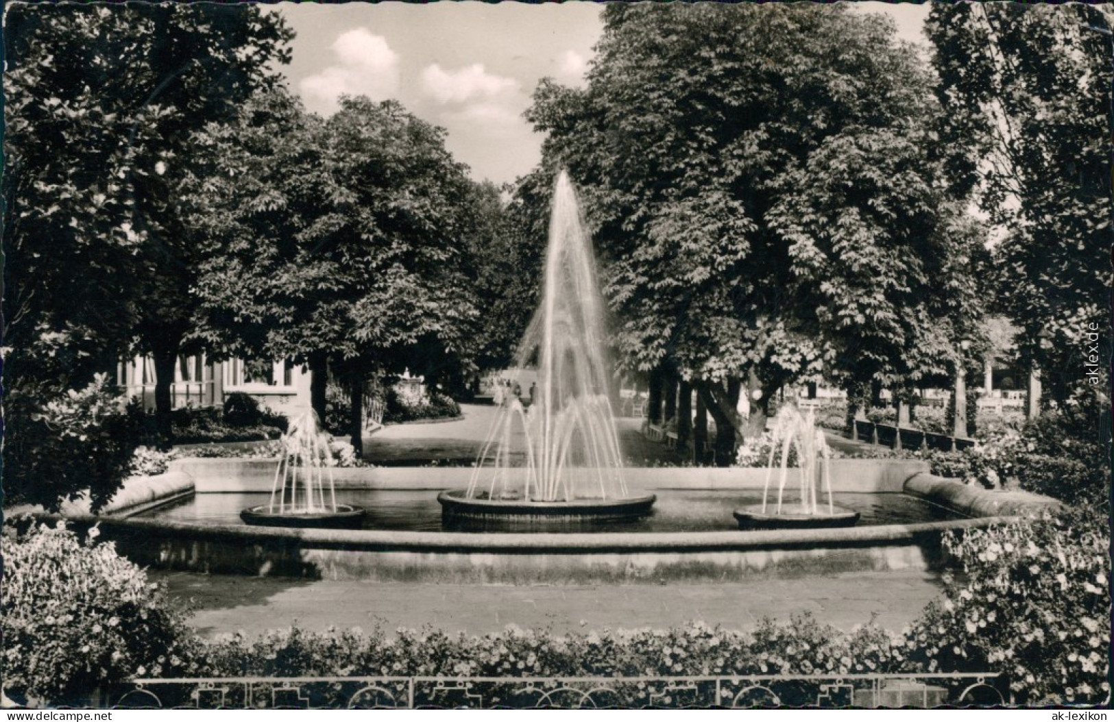 Ansichtskarte Bad Salzuflen Kurpark 1964 - Bad Salzuflen