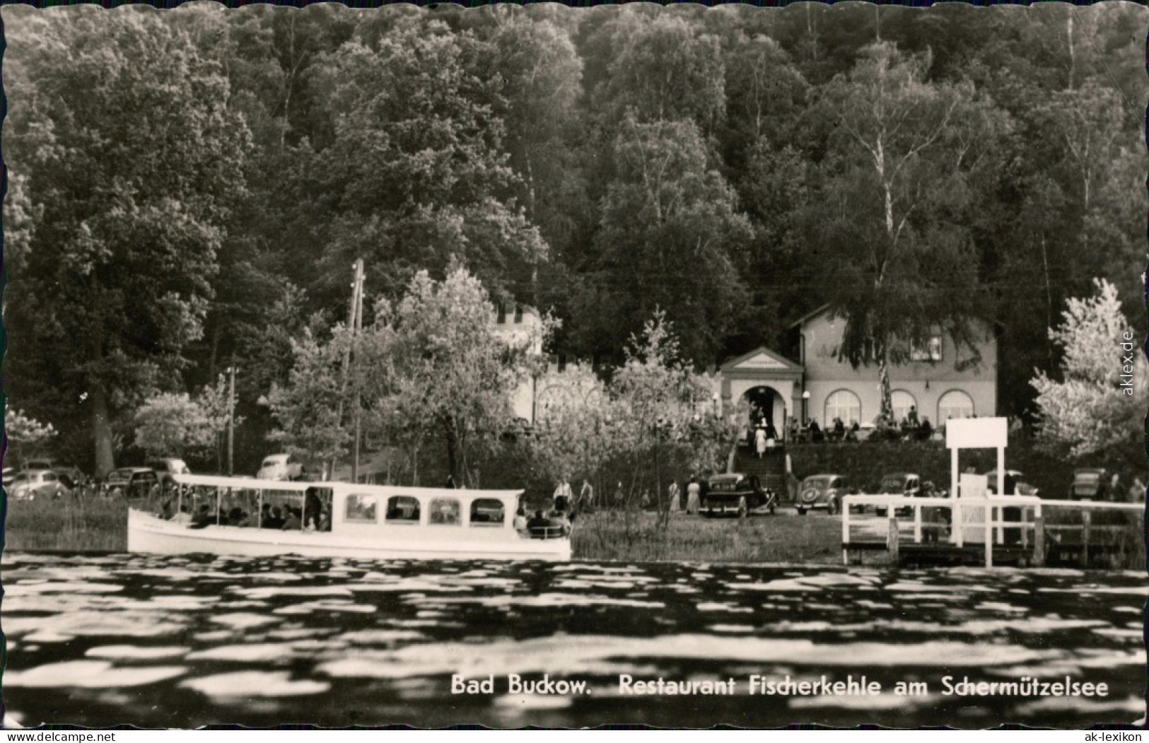 Buckow (Märkische Schweiz) Restaurant Fischerkehle Am Schermützelsee 1958 - Buckow