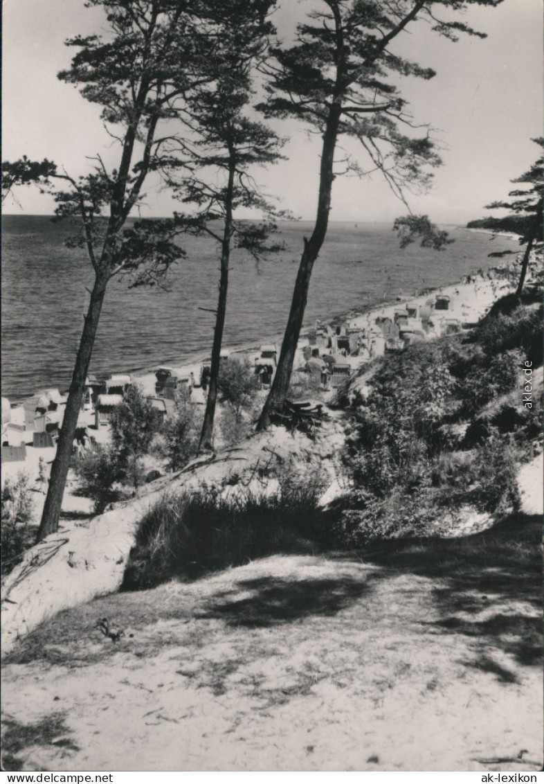 Ansichtskarte Lubmin Strand Mit Strandkröben 1967 - Lubmin