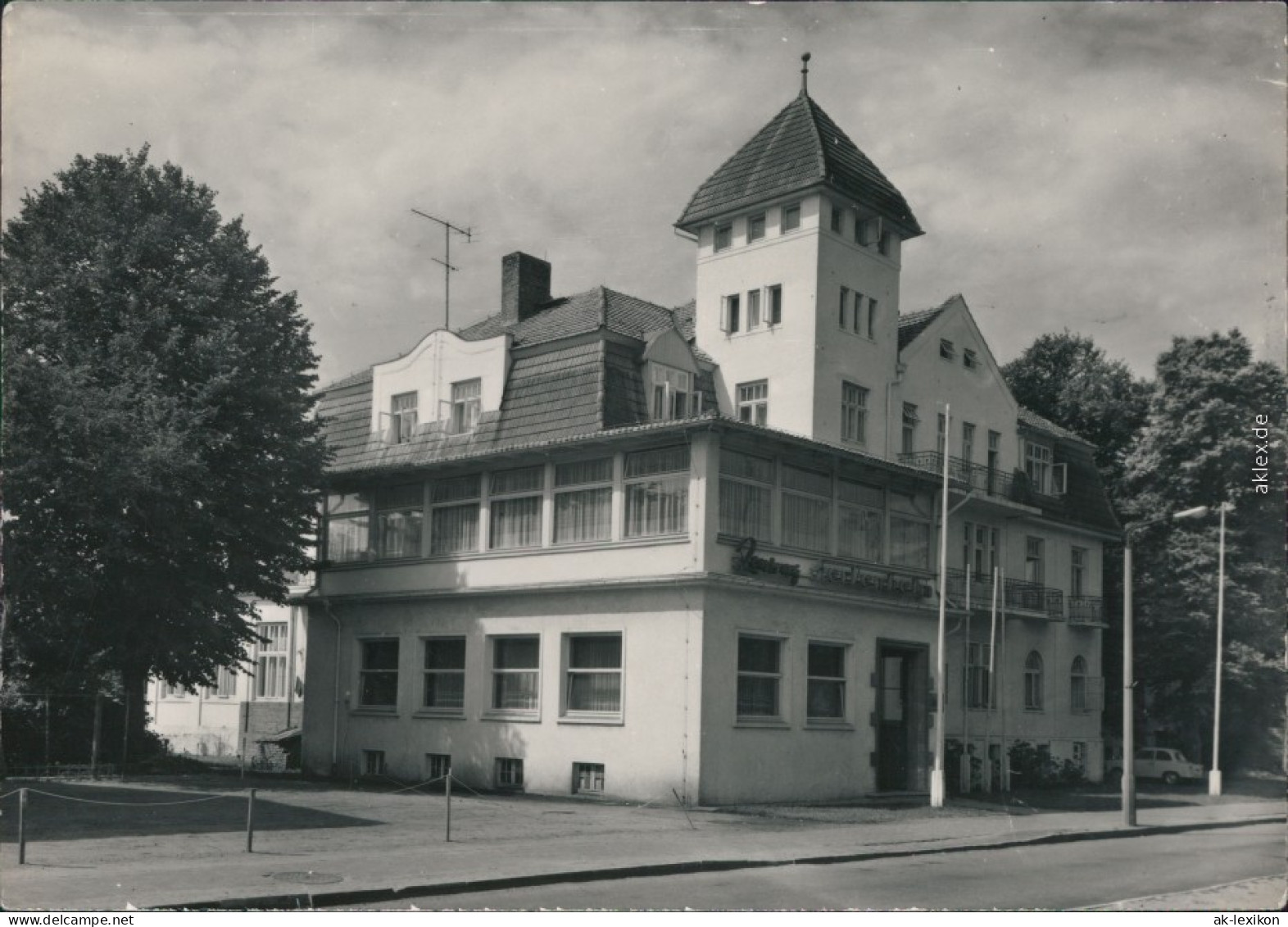 Ansichtskarte Kühlungsborn Gaststätte - Außenansicht 1970 - Kuehlungsborn