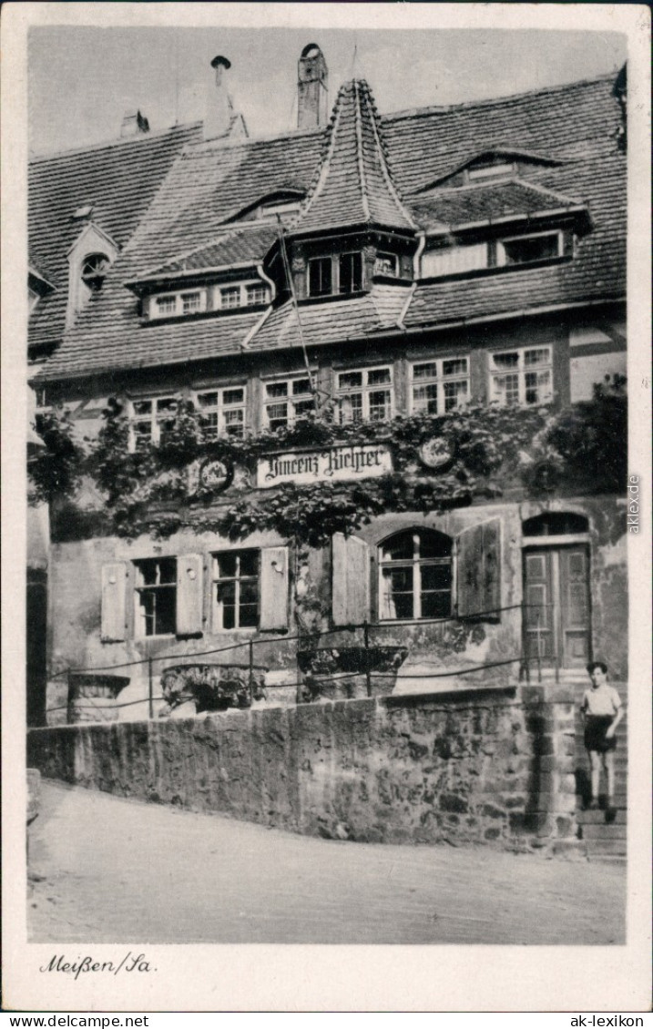 Ansichtskarte Meißen Ehemaliges Innungshaus Der Tuchmacher 1960 - Meissen