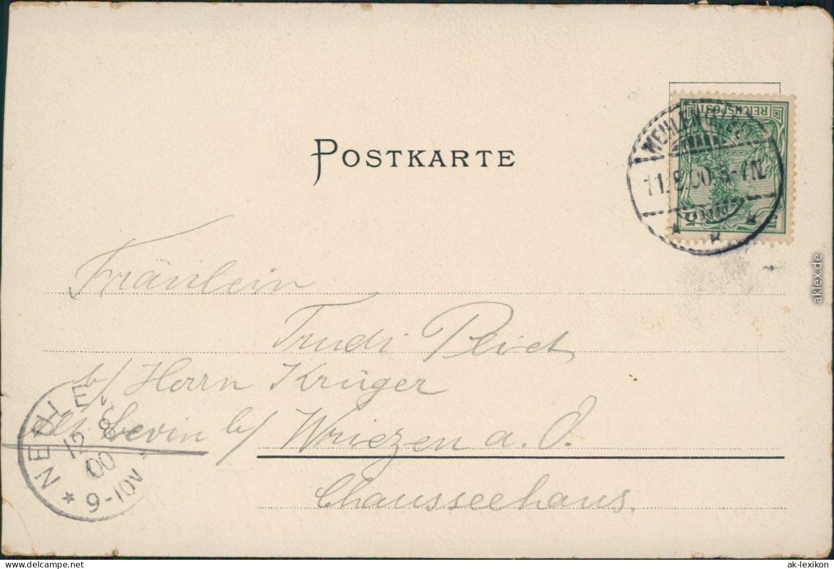 Ansichtskarte Wehlen Partie Im Uttewalder Grund Sächsische Schweiz 1900 - Wehlen