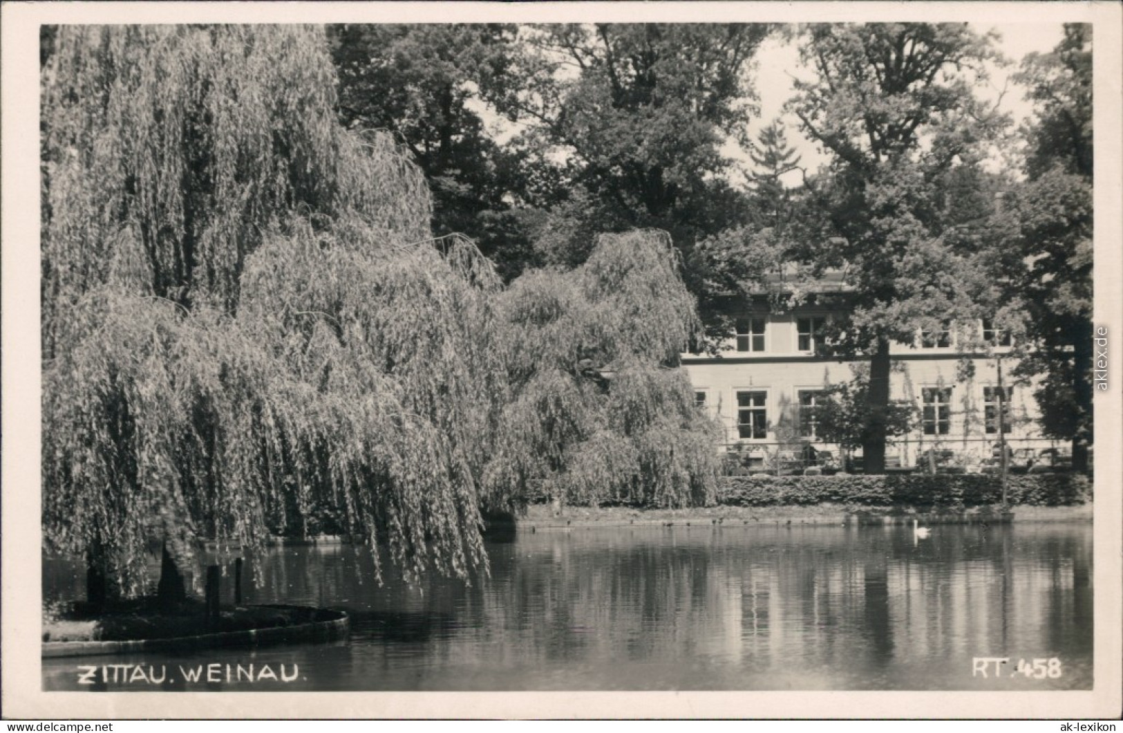 Ansichtskarte Zittau Weinaupark 1930 - Zittau