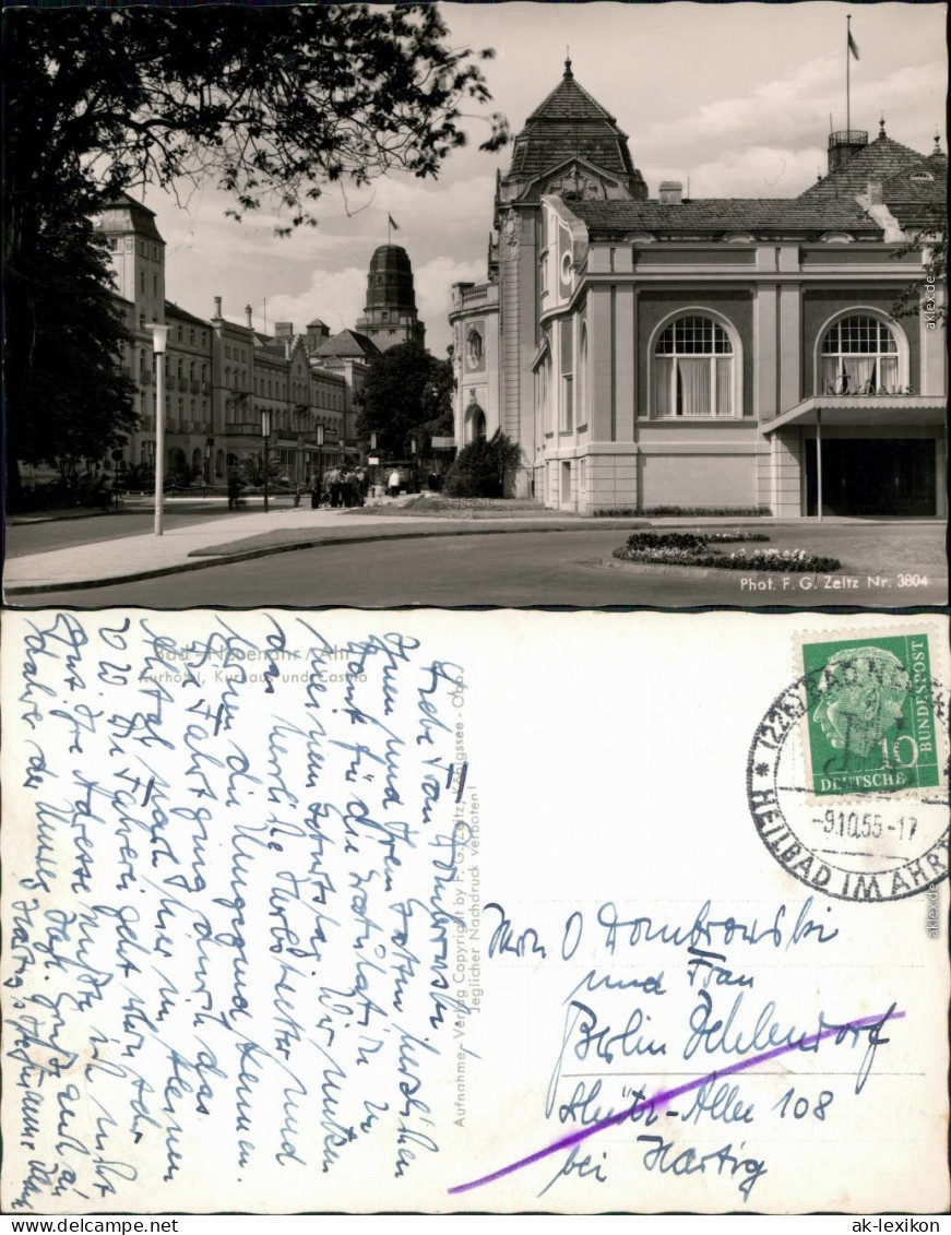 Ansichtskarte Bad Neuenahr-Ahrweiler Kurhaus Und Casino 1955 - Bad Neuenahr-Ahrweiler