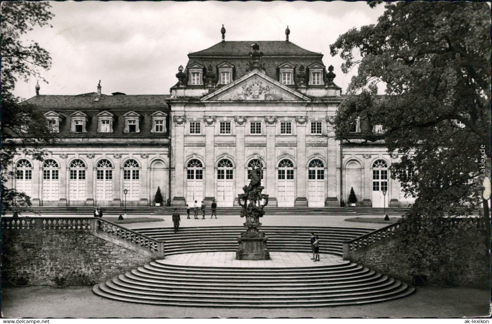 Ansichtskarte Fulda Orangerie Mit Flora 1959 - Fulda