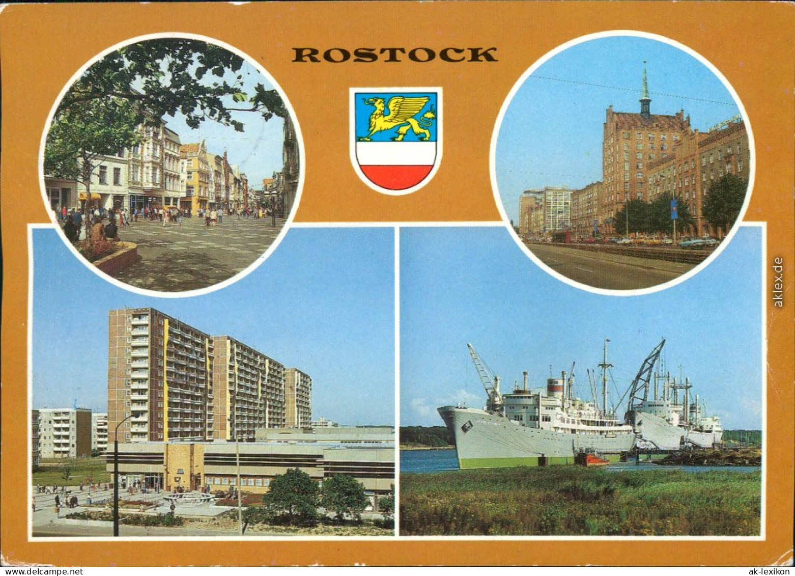 Rostock Rostock-Evershagen, Berthold Brecht Straße Traditionsschiff G1988 - Rostock