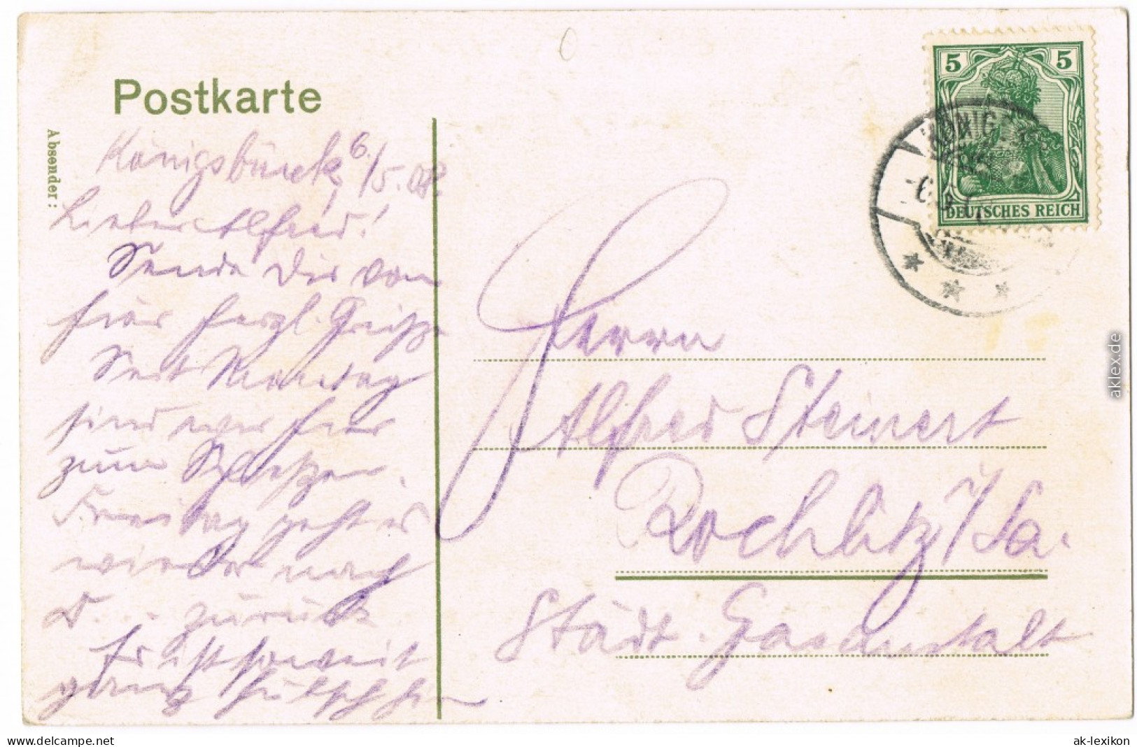 Königsbrück Kinspork Blick Auf Die Fabrikanlagen B Kamenz Oberlausitz 1905 - Koenigsbrueck