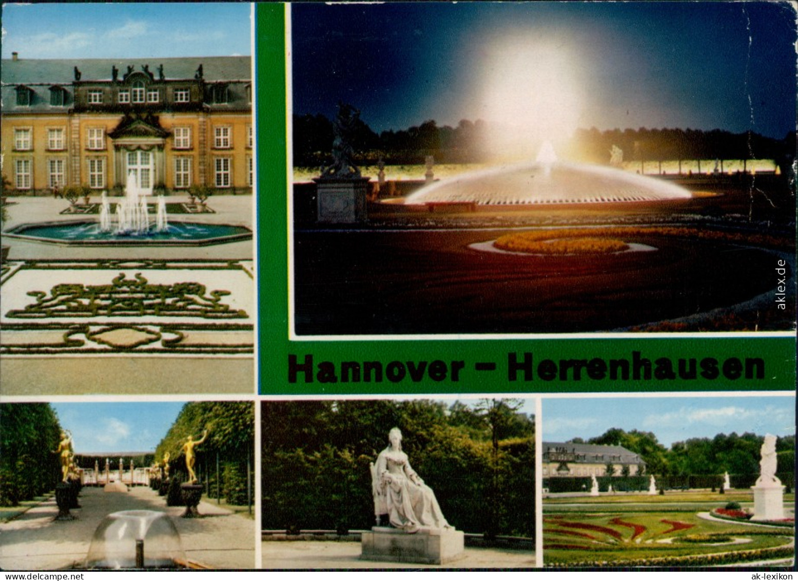 Herrenhausen-Hannover Großer Garten - Galerie,  1977 - Hannover