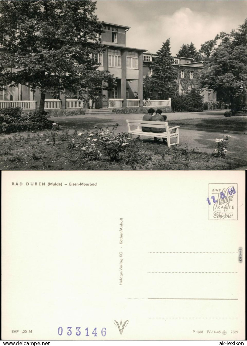 Ansichtskarte Bad Düben Heilbad (Eisen-Moorbad) 1968 - Bad Düben