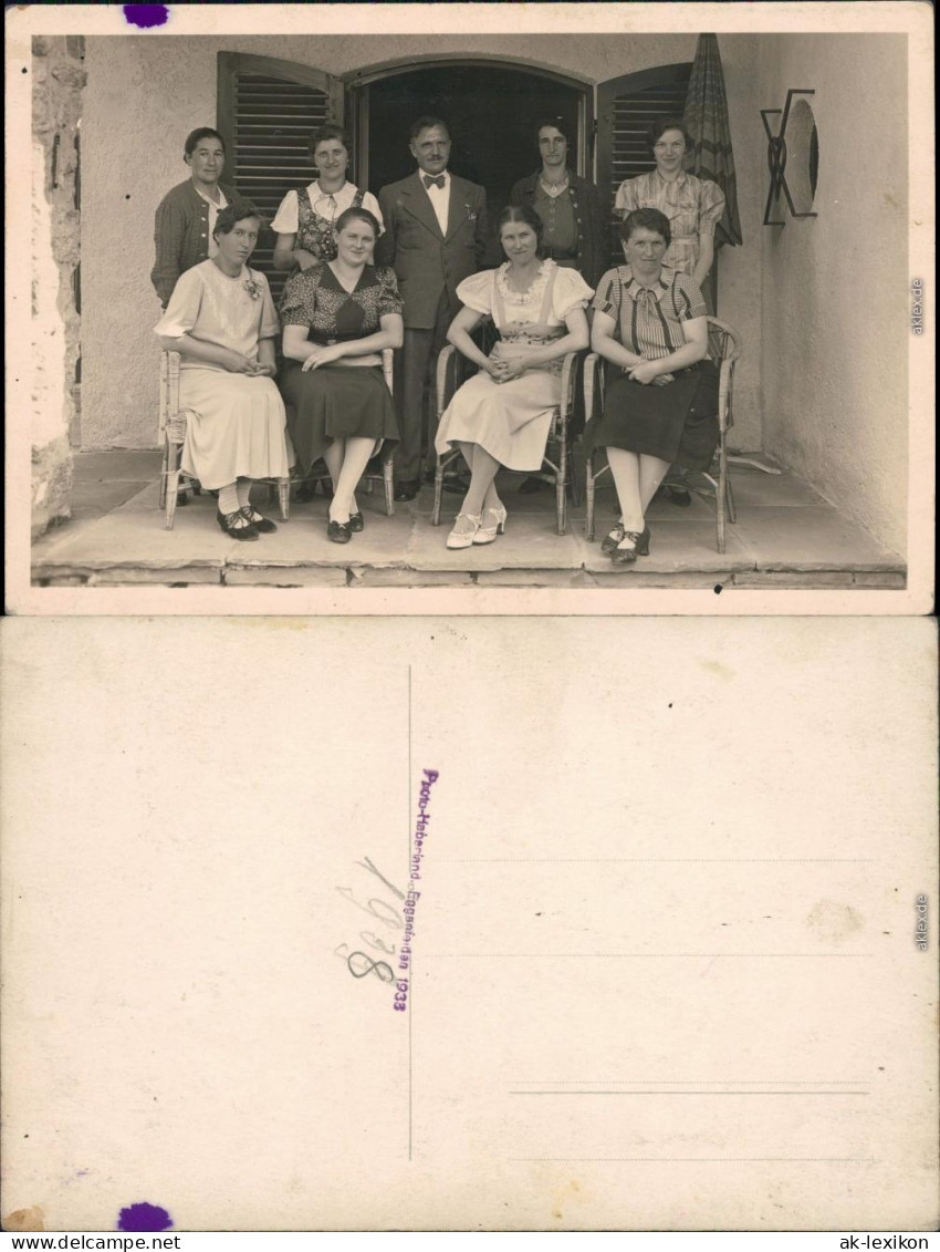 Ansichtskarte Menschen / Soziales Leben - Familienfotos - Unbekannt 1938  - Gruppi Di Bambini & Famiglie