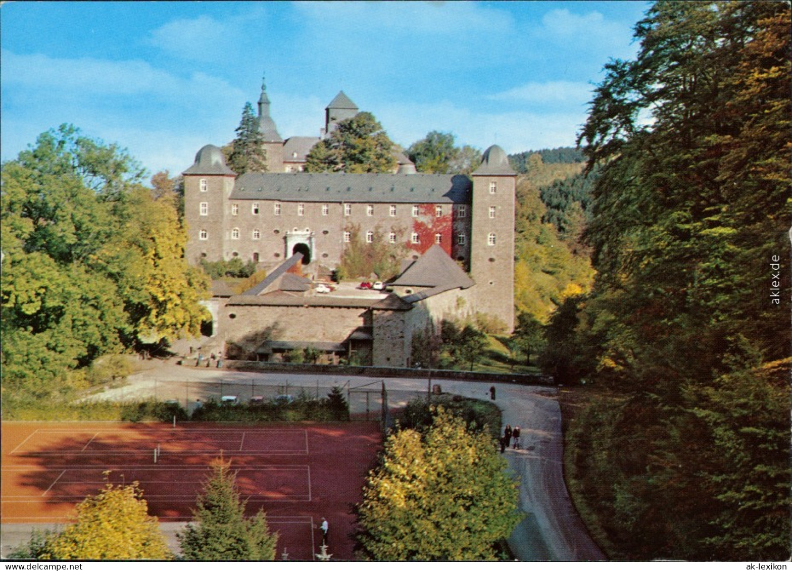 Ansichtskarte Attendorn Burg Schellenberg 1996 - Attendorn