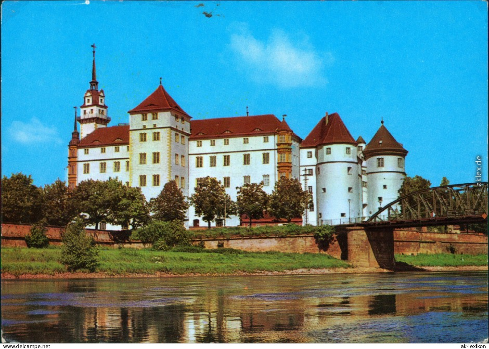 Ansichtskarte Torgau Schloss Hartenfels 1975 - Torgau