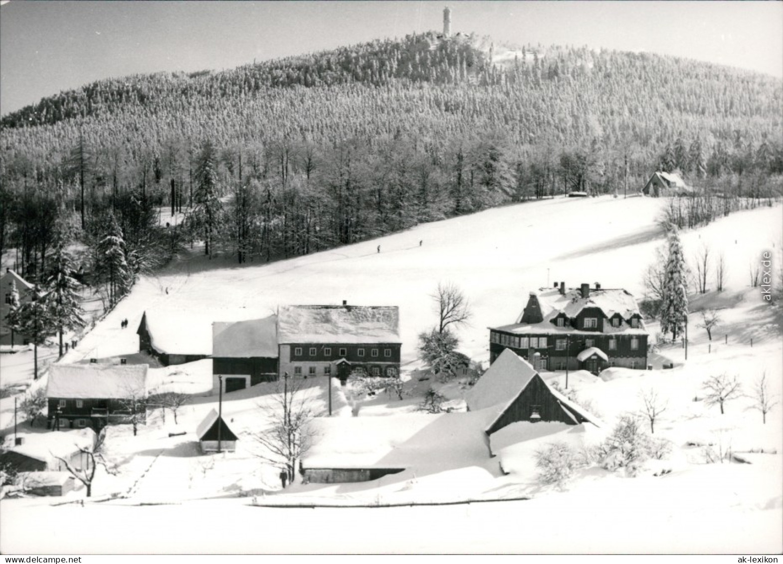 Ansichtskarte Oybin Panorama-Ansicht, Blick Zum Hochwald 1975 - Oybin