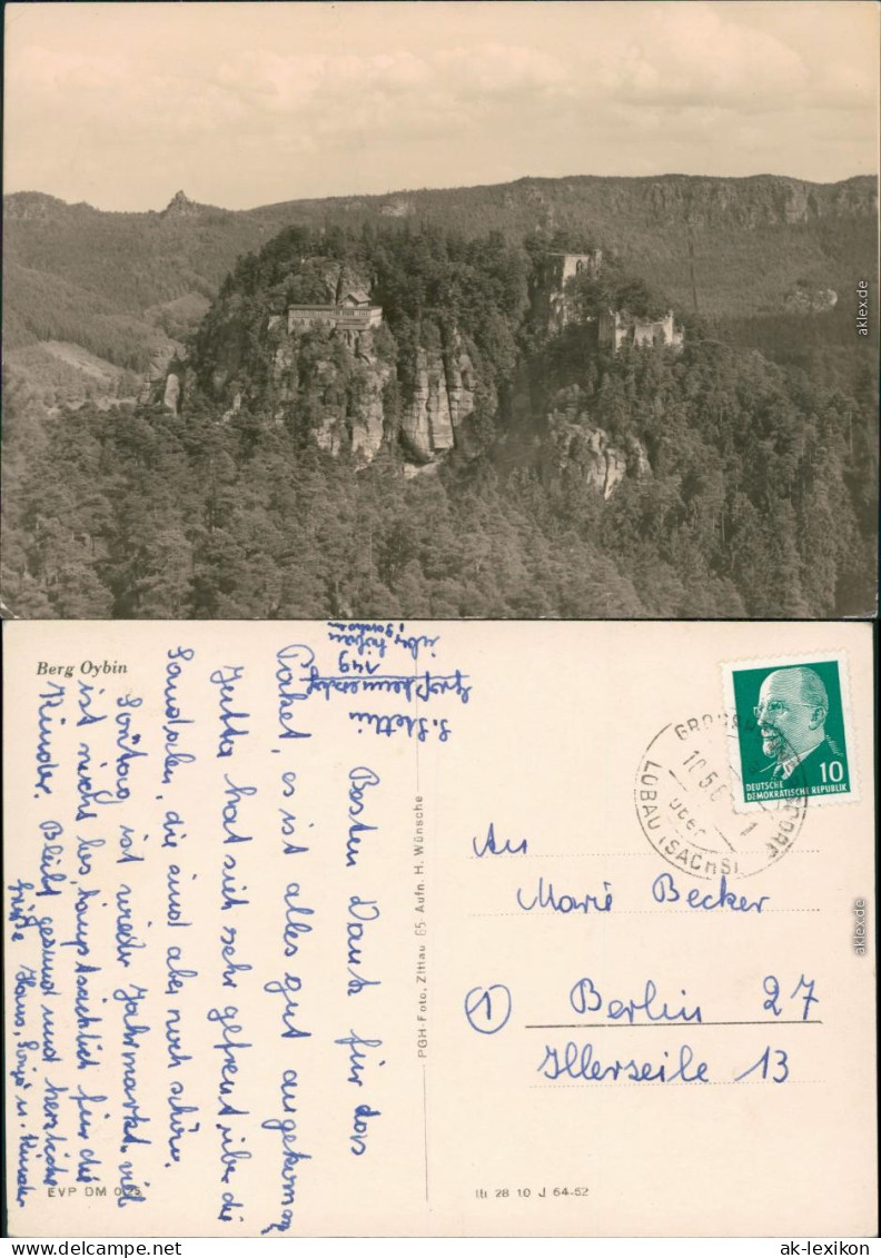 Ansichtskarte Oybin Berg Oybin 1964 - Oybin