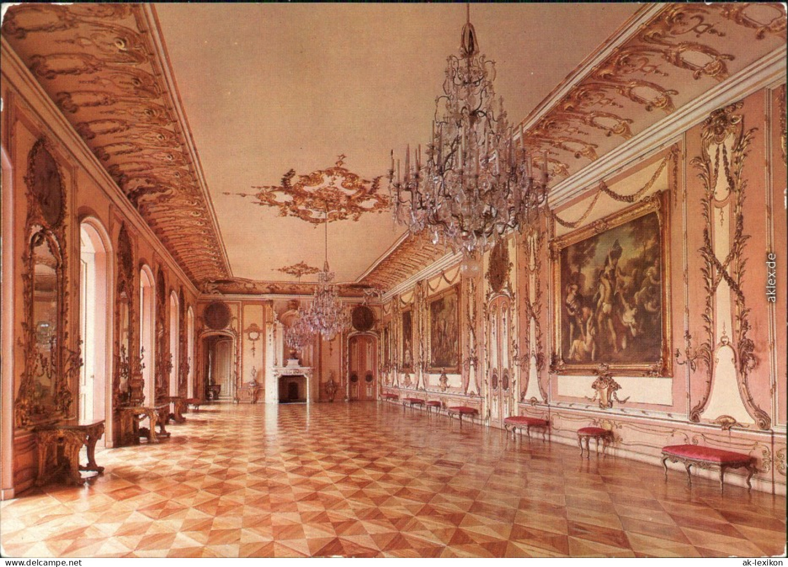 Brandenburger Vorstadt-Potsdam Neues Palais: Obere Galerie G1984 - Potsdam