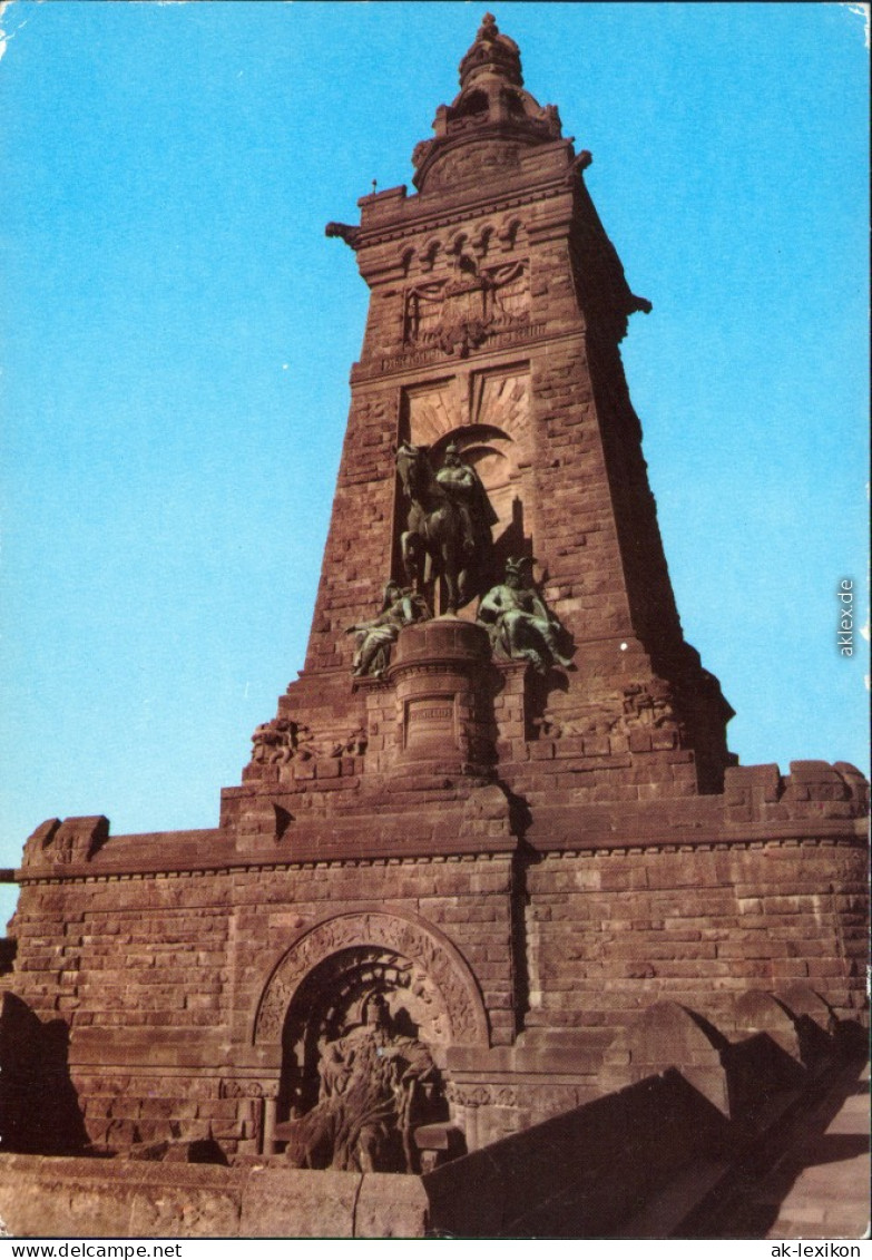 Kelbra (Kyffhäuser) Kaiser-Friedrich-Wilhelm-(Barbarossa) Denkmal 1978 - Kyffhäuser