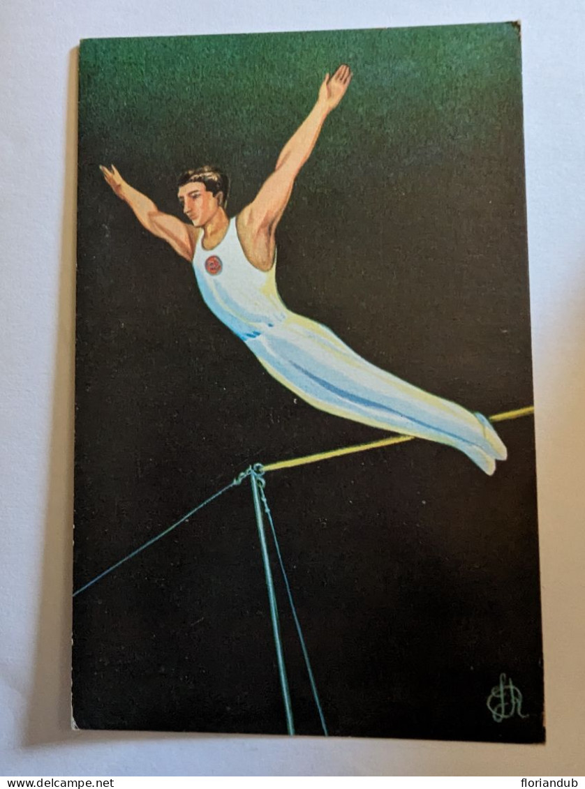 CP -  Gymnastique Olympic Flash 25 Barre Fixe Chewing-gum Tarzan Tokyo 1964 - Gymnastique