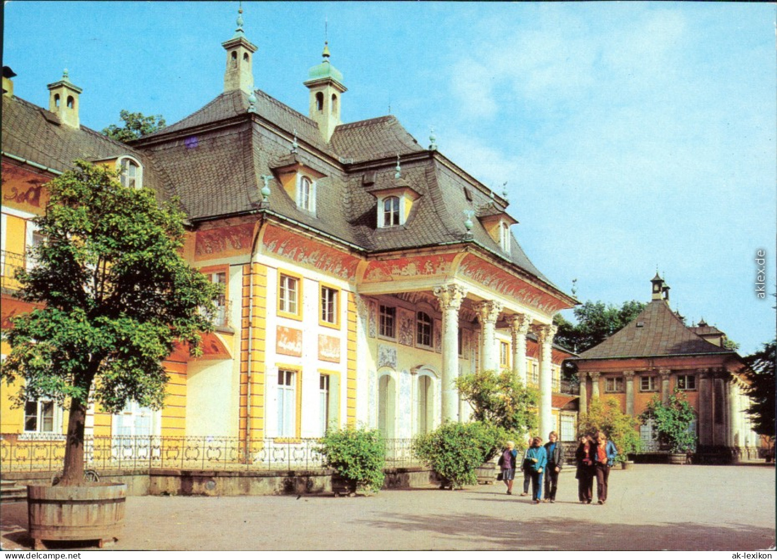  Ansichtskarte Pillnitz Schloss Pillnitz: Bergpalais 1980 - Pillnitz