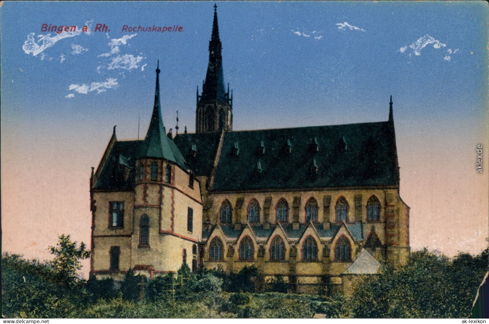 Ansichtskarte Bingen Am Rhein Rochuskapelle 1914  - Bingen