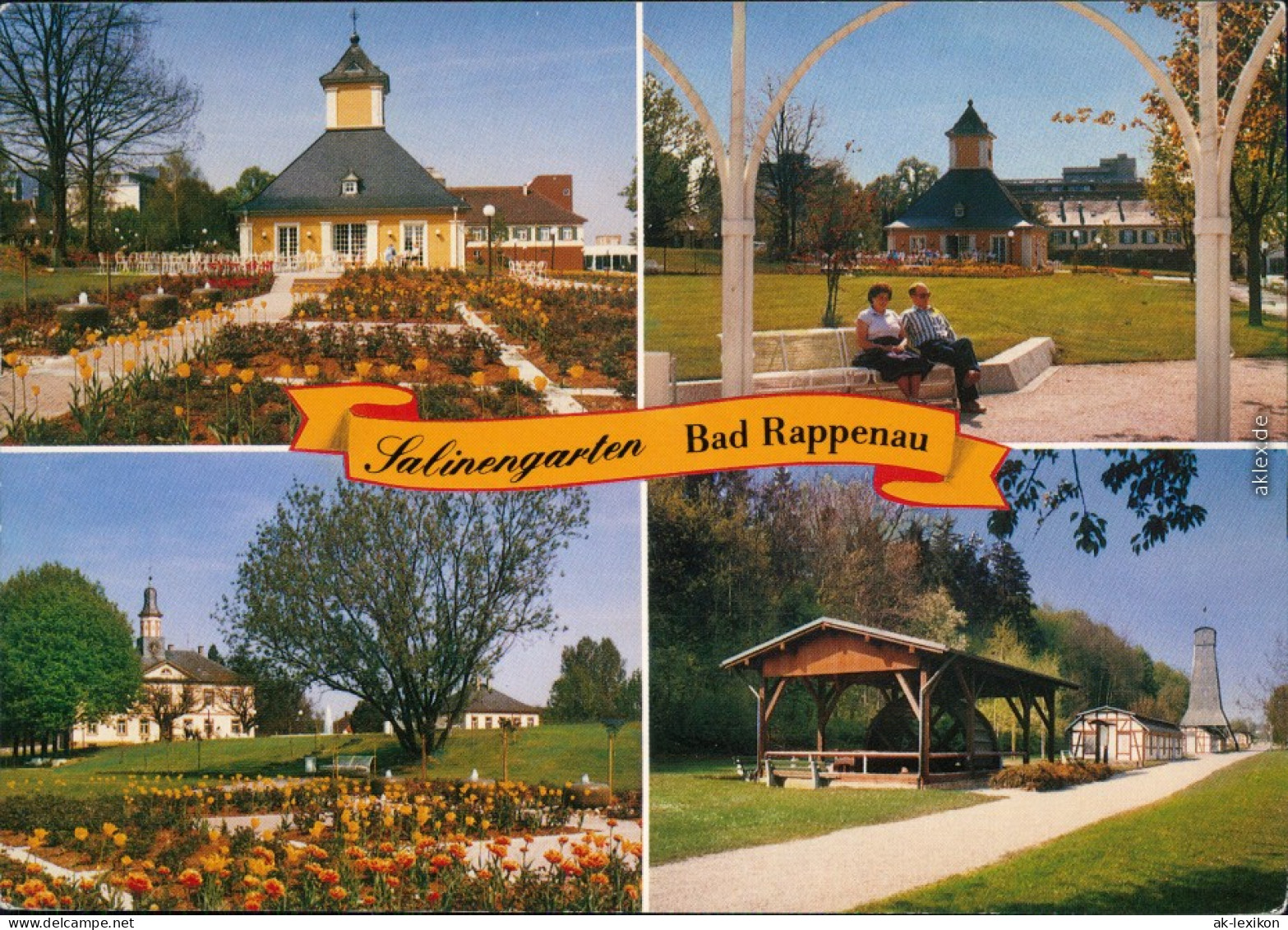 Ansichtskarte Bad Rappenau Salinengarten 1985 - Bad Rappenau