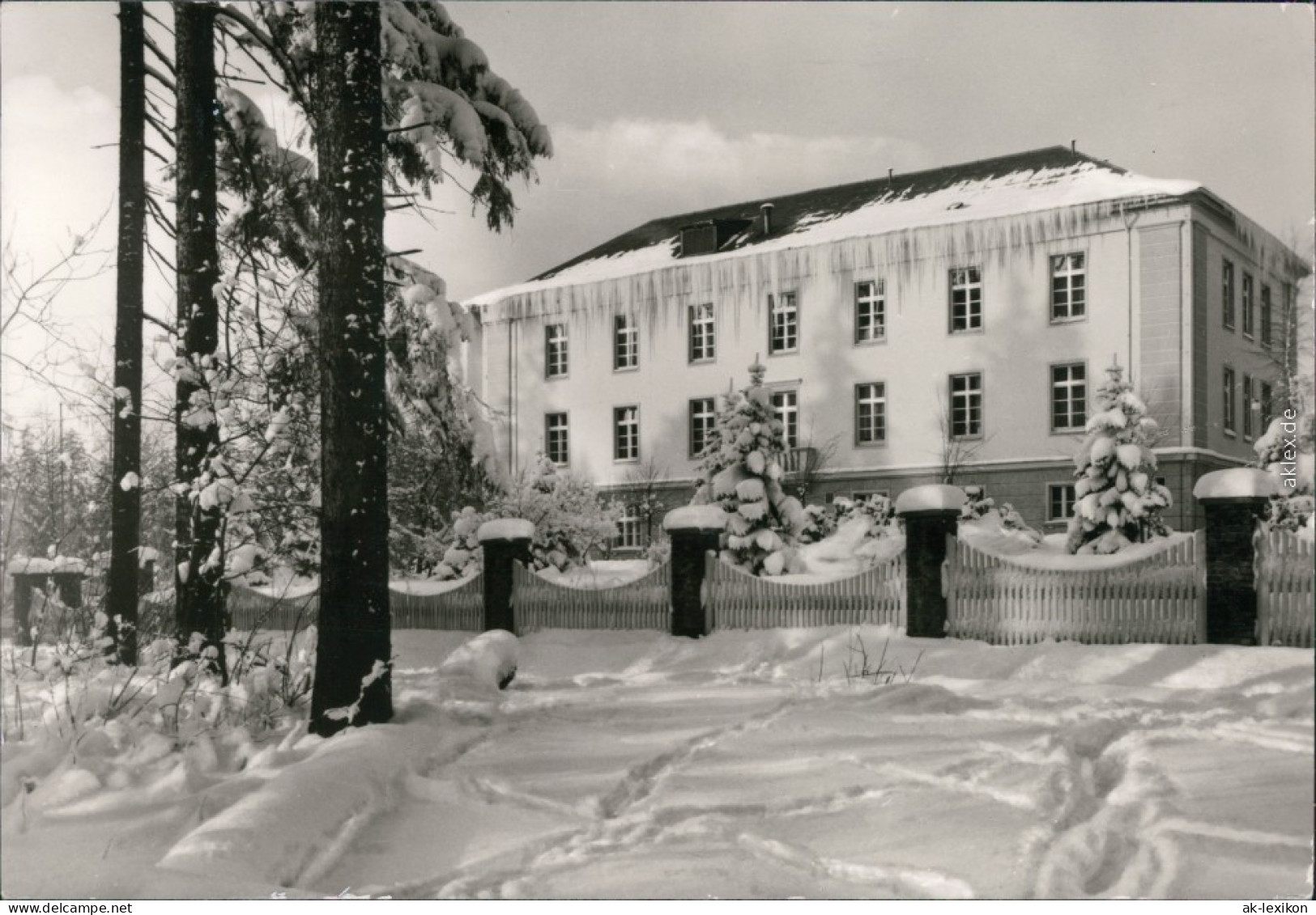 Antonsthal-Breitenbrunn (Erzgebirge) Sanatorium Für Natürliche Heilweise 1980 - Breitenbrunn