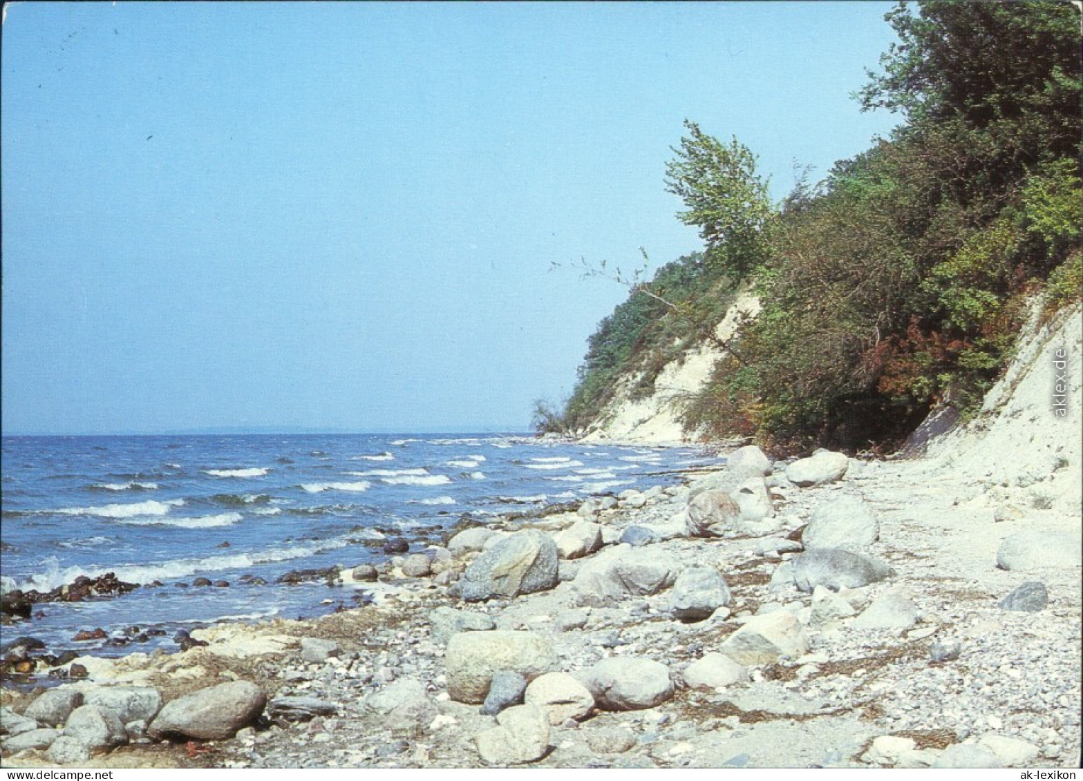 Mecklenburg Vorpommern Ufer-Ansicht Mit Blick Aufs Meer Bild Heimat DDR G1988 - Schwerin