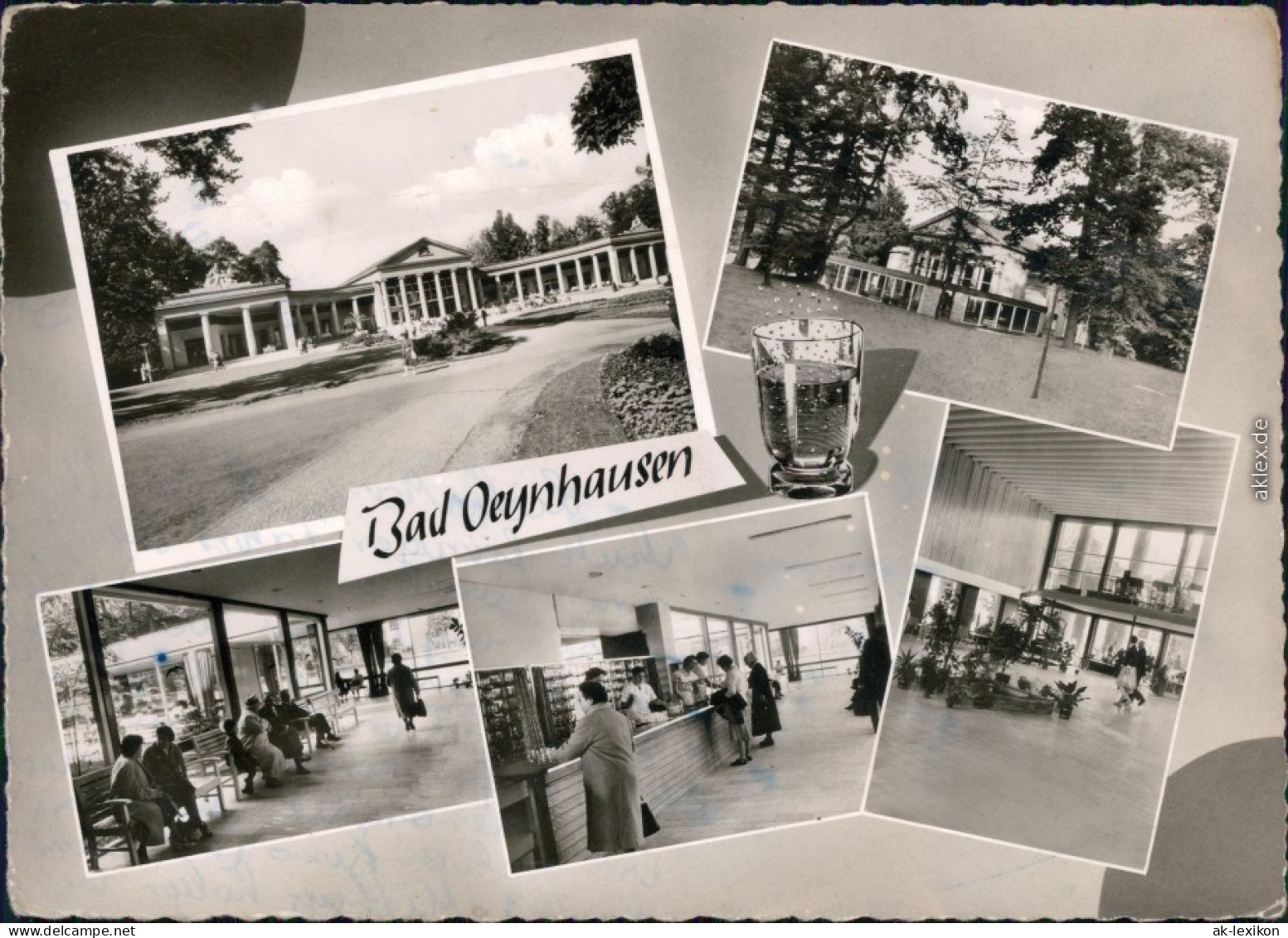 Ansichtskarte Bad Oeynhausen Brunnen- U. Wandelhalle 1963 - Bad Oeynhausen