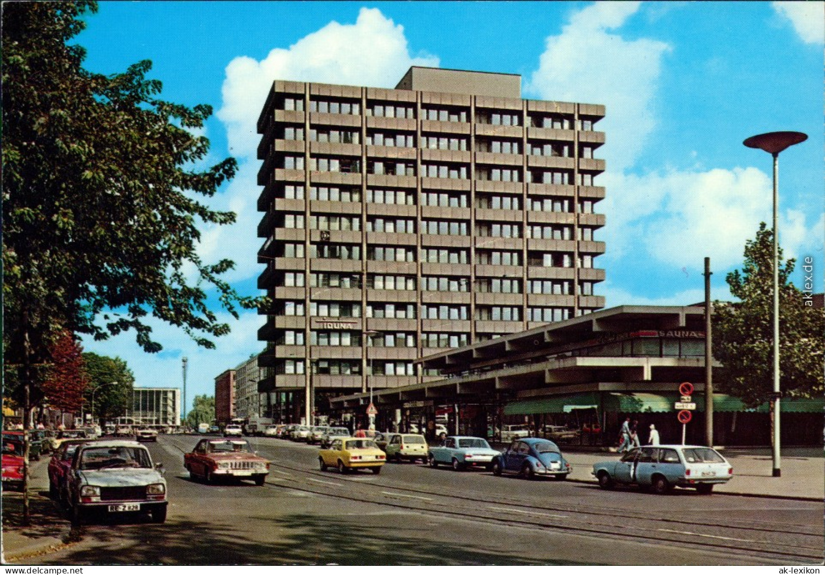 Ansichtskarte Gelsenkirchen Ebertstraße Mit Iduna-Haus 1978 - Gelsenkirchen