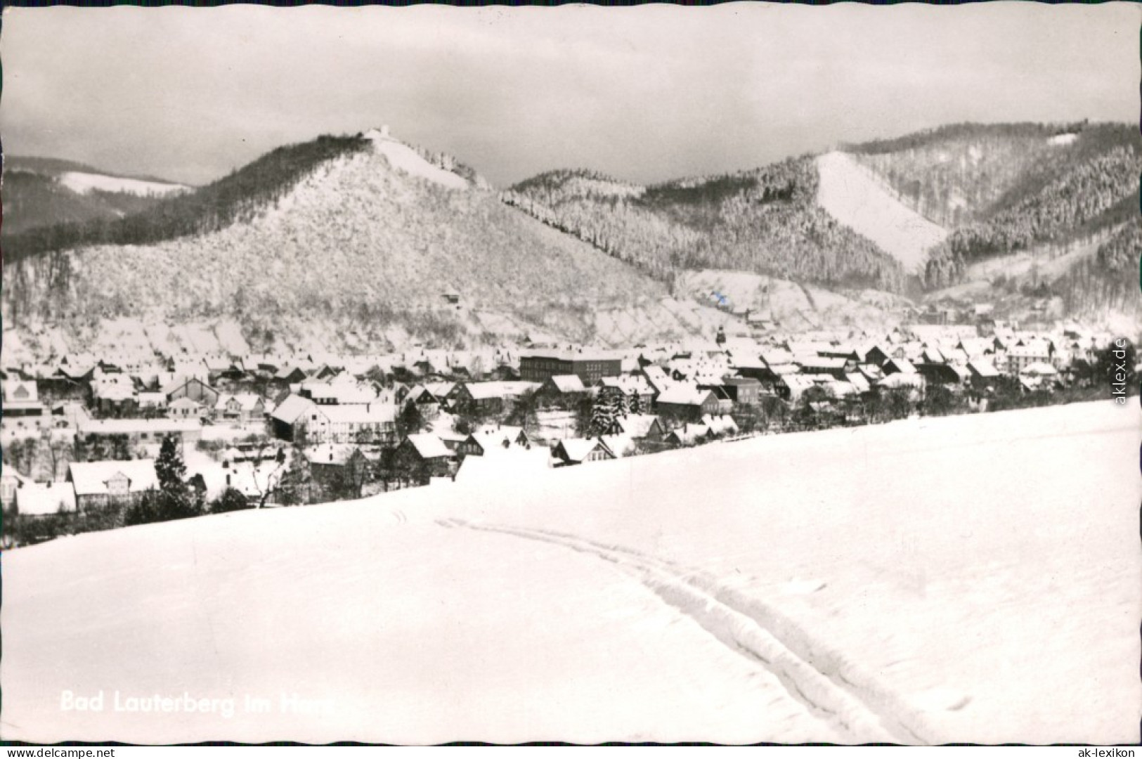 Ansichtskarte Bad Lauterberg Im Harz Panorama-Ansicht 1969 - Bad Lauterberg