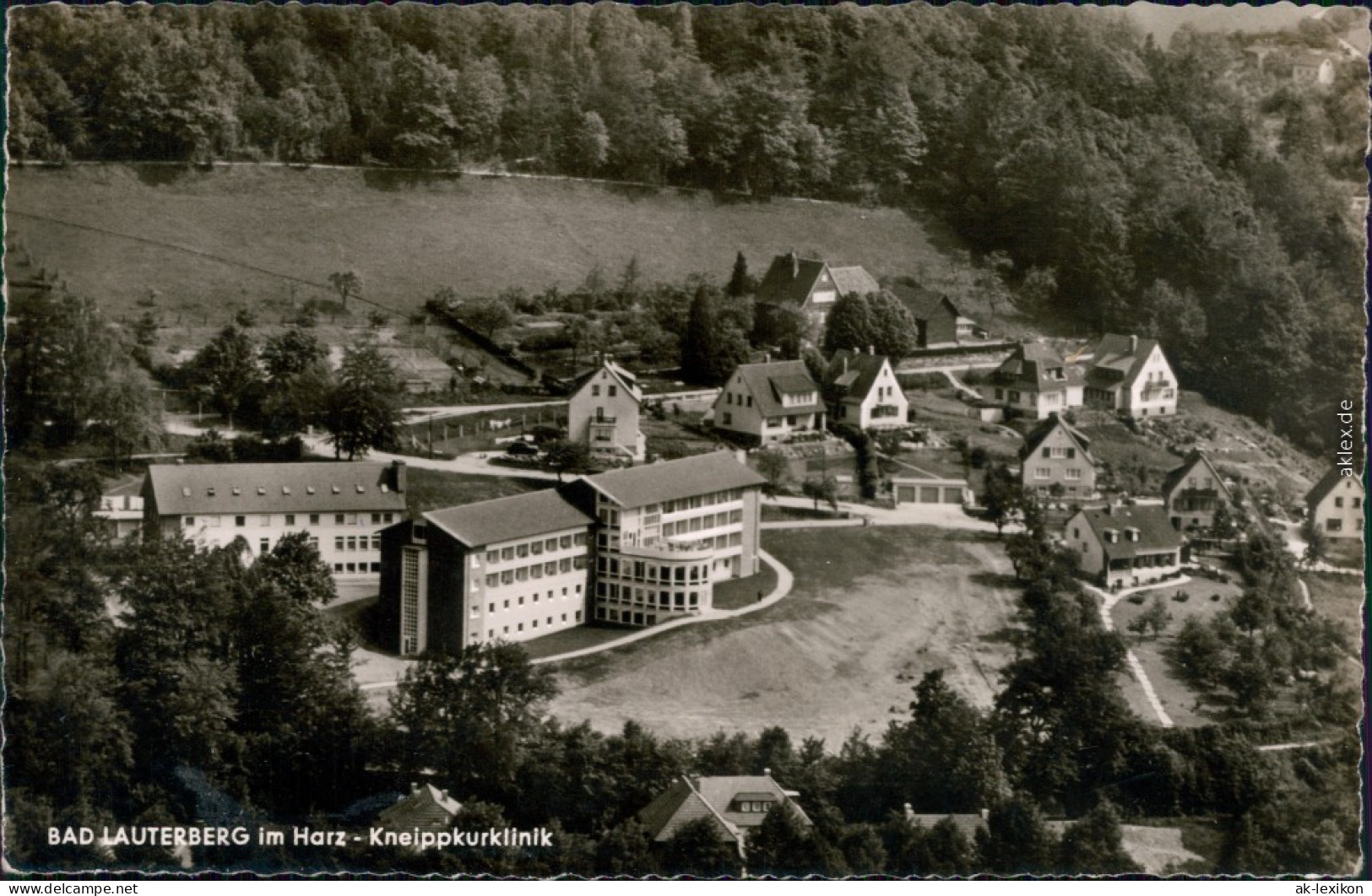 Ansichtskarte Bad Lauterberg Im Harz Kneippkurklinik 1962 - Bad Lauterberg