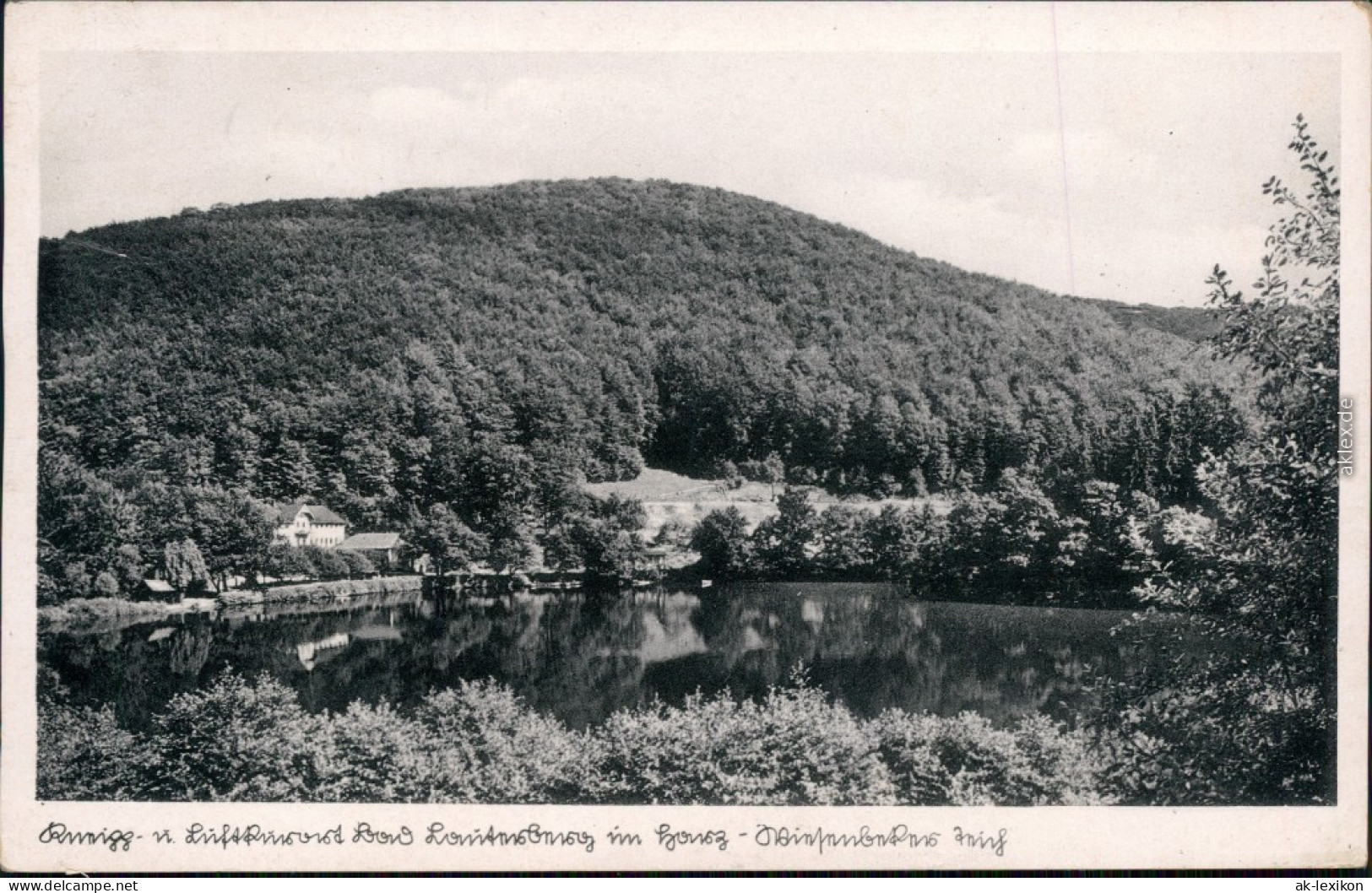 Ansichtskarte Bad Lauterberg Im Harz Wiesenbeker Teich 1939 - Bad Lauterberg