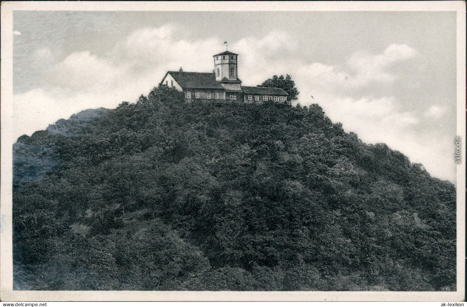 Ansichtskarte Bad Lauterberg Im Harz Burgrestaurant Hausberg 1939 - Bad Lauterberg